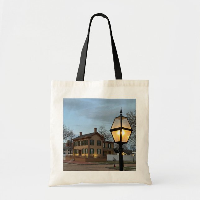 Lincoln Home Tote Bag (Front)
