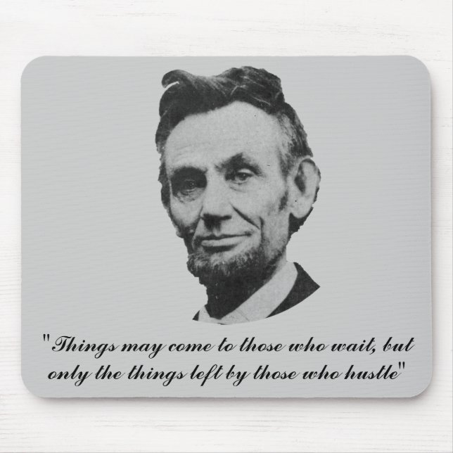 Lincoln -  Hustle Mouse Mat (Front)