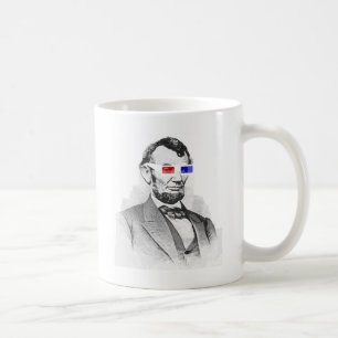 Lincoln In 3D Coffee Mugs