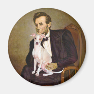 Lincoln - Italian Greyhound 5 Magnet