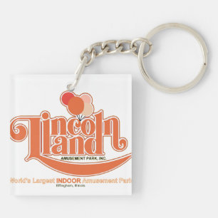 Lincoln Land Amusement Park, Effingham, Illinois Key Ring