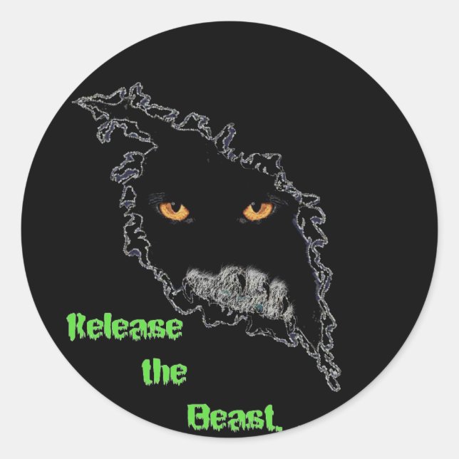 Lincoln Lynx Beast Sticker (Front)