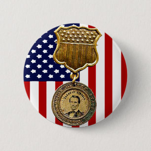 Lincoln Medal - Button