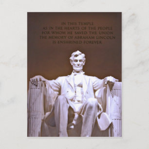 Lincoln Memorial #1 Postcard