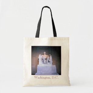 Lincoln Memorial Budget Canvas Tote