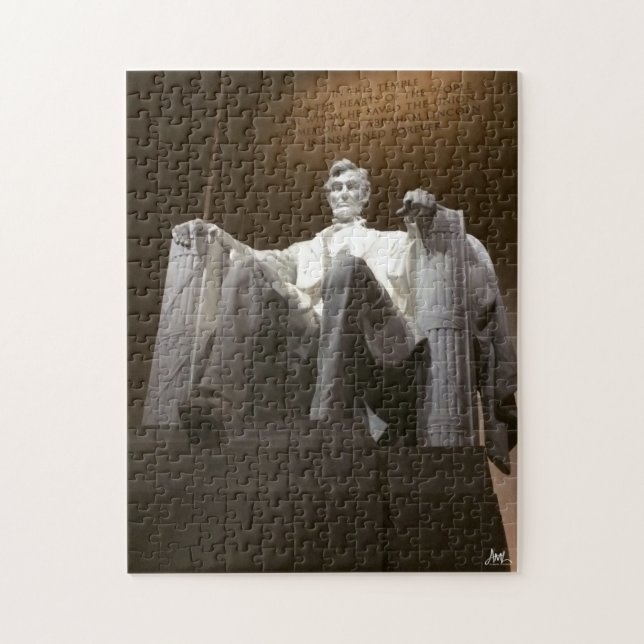 Lincoln Memorial Jigsaw Puzzle (Vertical)