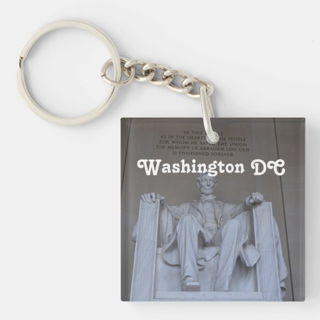Lincoln Memorial Key Ring (Front)