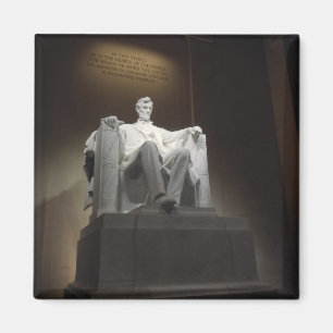 Lincoln memorial magnet
