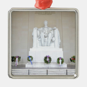 Lincoln Memorial. Metal Tree Decoration