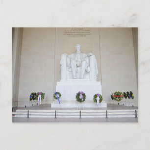 Lincoln Memorial. Postcard