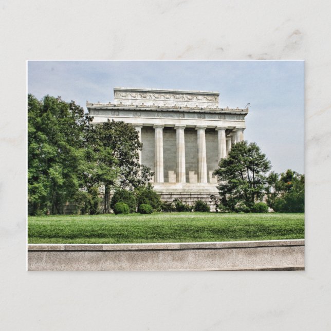 Lincoln Memorial Washington D.C. Postcard (Front)