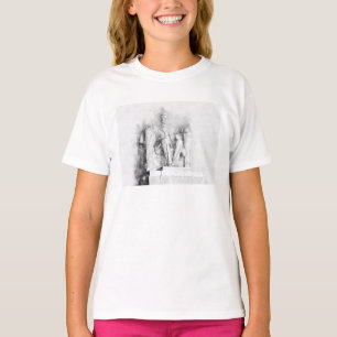 Lincoln Memorial watercolor and pencil drawing T-Shirt