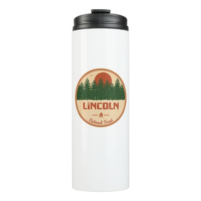 Lincoln National Forest Thermal Tumbler (Front)