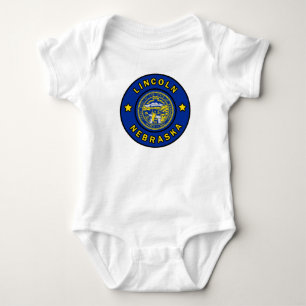 Lincoln Nebraska Baby Bodysuit