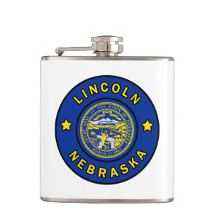 Lincoln Nebraska Hip Flask