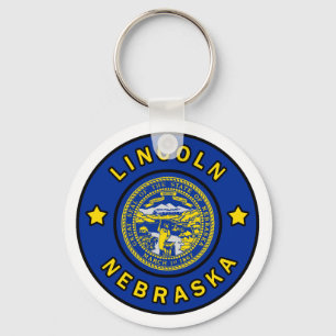 Lincoln Nebraska Key Ring