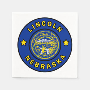 Lincoln Nebraska Napkin