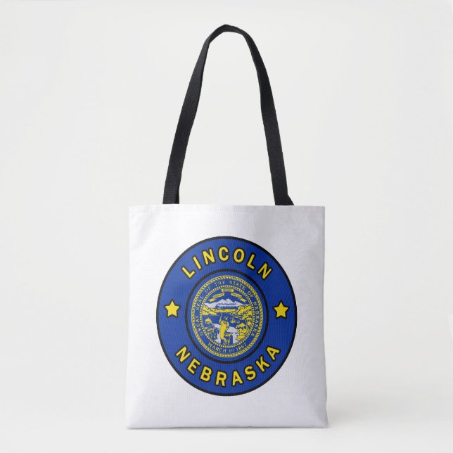 Lincoln Nebraska Tote Bag (Front)