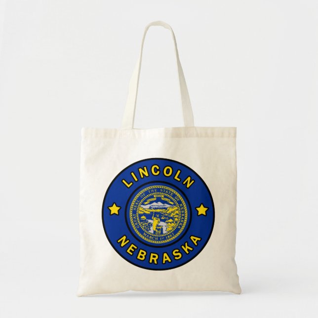 Lincoln Nebraska Tote Bag (Front)