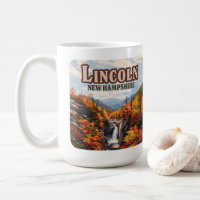 Lincoln New Hampshire Franconia Falls Autumn