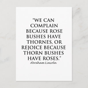 Lincoln: on  Thornes and Roses (Clear) Postcard