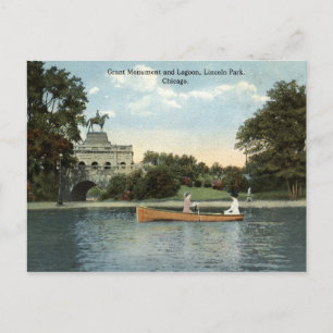 Lincoln Park, Chicago 1915 Vintage Postcard