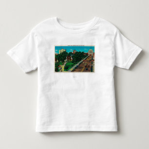 Lincoln Park showing Library & City Hall Toddler T-Shirt