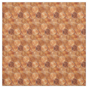 Lincoln penny/pennies copper US coin, penny fabric