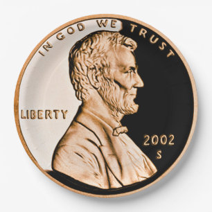 Lincoln Penny s Paper Plate