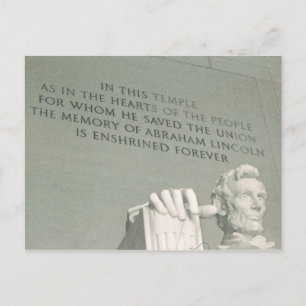 lincoln postcard