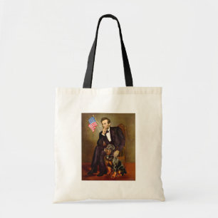 Lincoln - Rottweiler Tote Bag