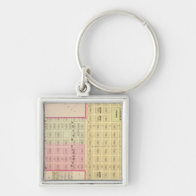 Lincoln South, Nebraska Key Ring (Front)