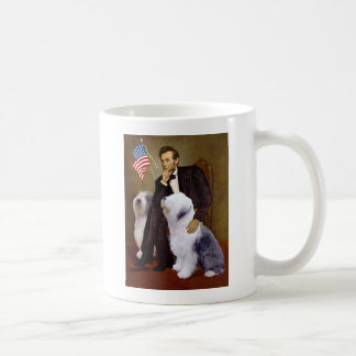Lincoln - Two Old English Sheepdogs Coffee Mug