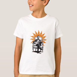 Lincoln Unplugged – Funny Abraham Lincoln Guitar T-Shirt