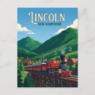 Lincoln USA Postcard