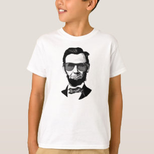 Lincoln Wearing Sunglasses T-Shirt