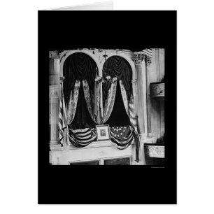 Lincoln's Box at the Ford Theatre 1865