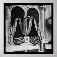 Lincoln's Box at the Ford Theatre 1865