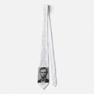 Lincoln's Gettysburg Address Tie
