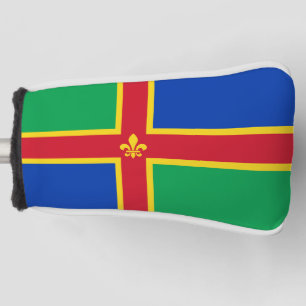 Lincolnshire county flag golf head cover