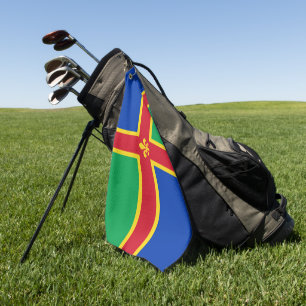 Lincolnshire county flag golf towel
