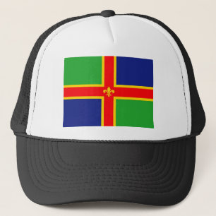 Lincolnshire flag united kingdom great britain e trucker hat