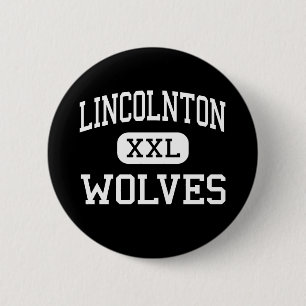 Lincolnton - Wolves - High - Lincolnton 6 Cm Round Badge