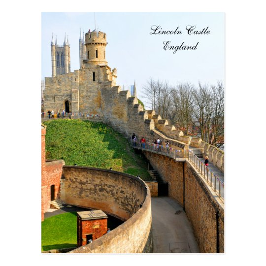 Lincon castle postcard