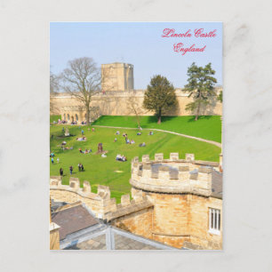 Lincon castle postcard