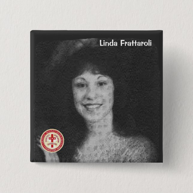 Linda Frattaroli 15 Cm Square Badge (Front)