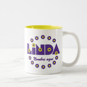 Linda Two-Tone Coffee Mug