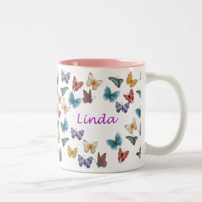 Linda Two-Tone Coffee Mug (Right)