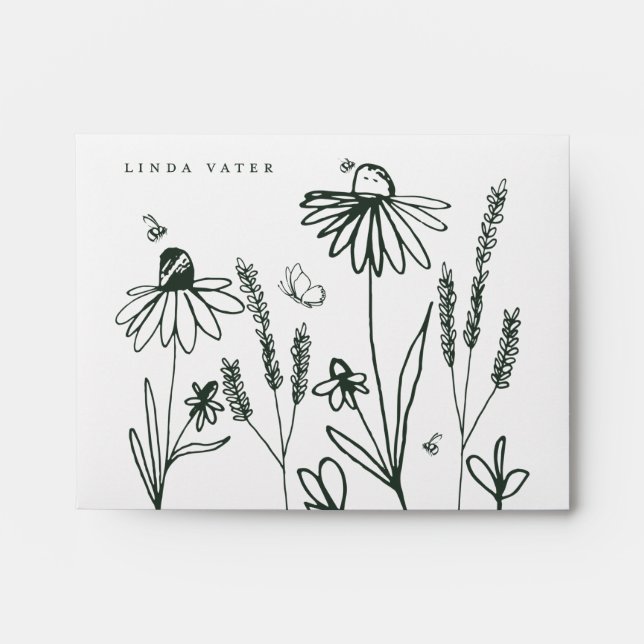 Linda Vater Seed Packet Envelope (Front)