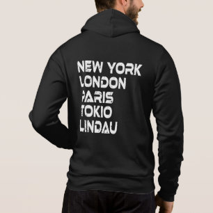 Lindau New York London Paris Tokio Hoodie